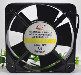 220 240V 0.22A AF150502HBL 15050 32W 17251铝框风扇 145FZY2