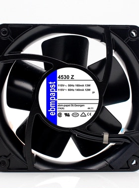 EBMPapst 4530Z交流风扇12038 115VAC 12.0W 12038 110V/100V
