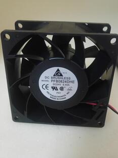 台达 PFB0824DHE 8038 24V 8CM0.45A变频器散热风扇