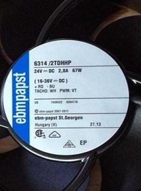 原装ebmpapst 6314/2TDHHP FANAXIAL172*150*50.8MM 24VDCWIRE