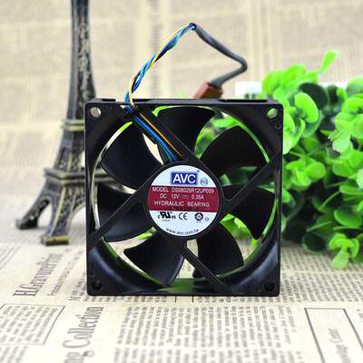 原装 奇宏/AVC 8025 12V 0.35A DS08025R12UP059 4针PWM调速风扇