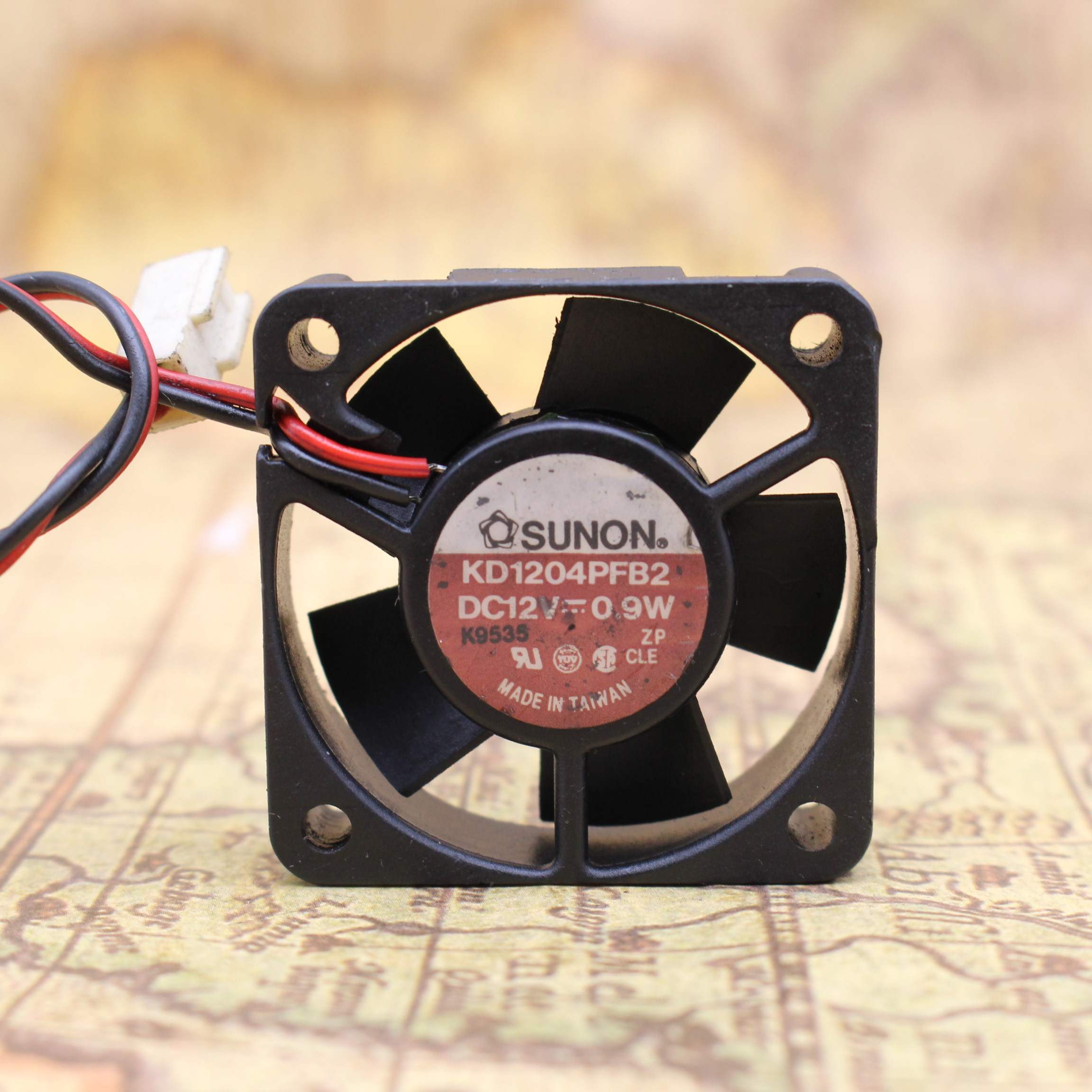 建准4010 4厘米/CM 12V 南北桥 显卡 监控 静音风扇kd1204pfb2-8