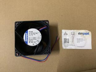全新原装德国papst变频器风扇 8214JN 24V 10.8W 8038轴流风机