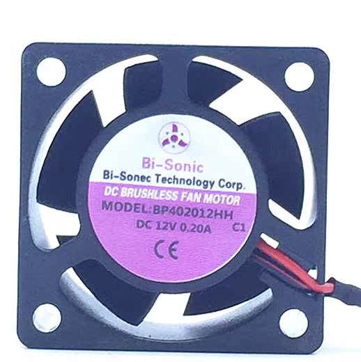 Bi-sonic 百瑞 BP402012HH 12V 0.20A 4020 逆变器配件散热风扇
