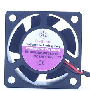 Bi-sonic 百瑞 BP402012HH 12V 0.20A 4020 逆变器配件散热风扇