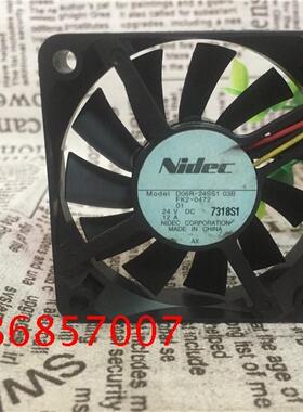 原装NIDEC D06R-24SS1 05B 6cm 24V 0.12A 6015 三线 变频器风扇
