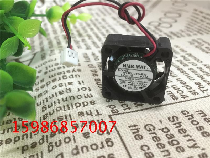 原装NMB 2.5cm 2510双滚珠微型风扇 5V 0.10A 1004KL-01W-B30