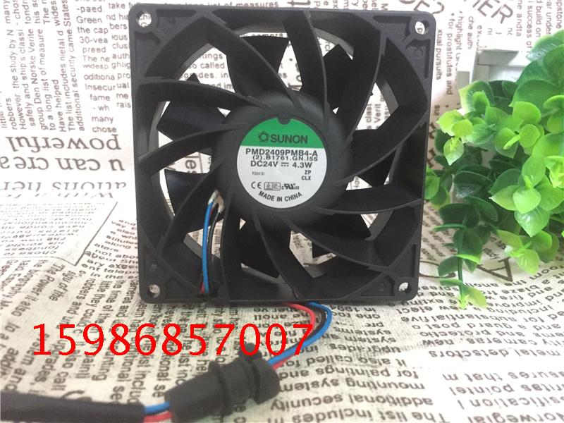 原装SUNON建准  PMD2409PMB4-A 9038mm 24V 4.3W 3线 散热风扇