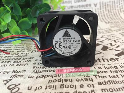 原装台达 EFB0412VHD 4020 4CM 12V 0.18A 双滚珠南北桥 散热风扇