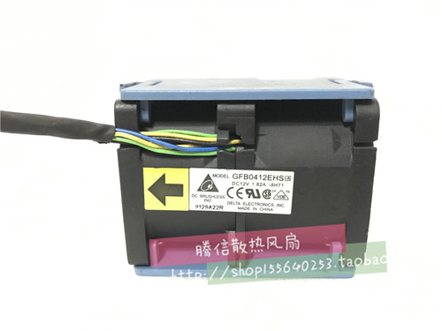 服务器316160原装台达GFB0412EHS12V1.82A4056暴力双电机风扇