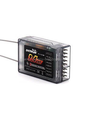 Detrum迪乐美RXC8 8通道2.4G双向接收机3.6-16V PWM PPM 遥控模型