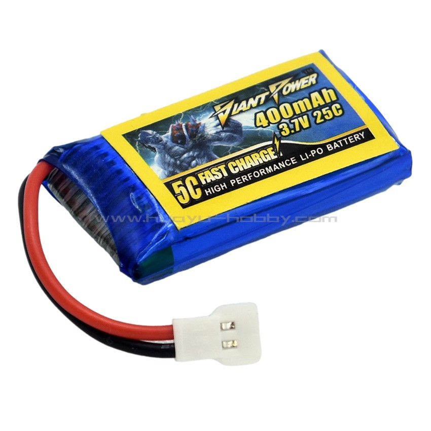 400mAh 3.7V 1S 25C华科尔V120D06 00D08 00D03BL MINI S CP电池