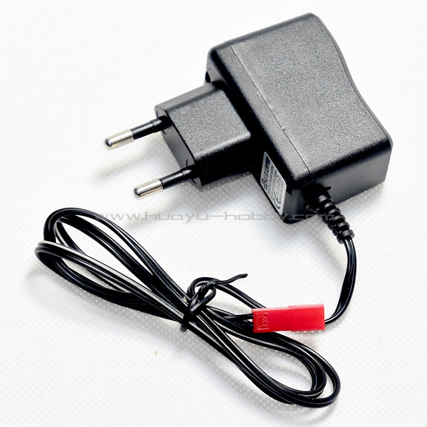 6V 250mA 欧式充电器JST插头 遥控模型车船 接收机电池 镍氢 镍铬