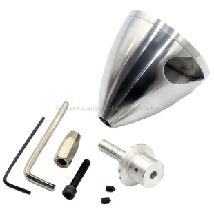 二叶铝桨罩51mm2寸电动马达轴5遥控模型飞机螺旋桨2口金属整流罩