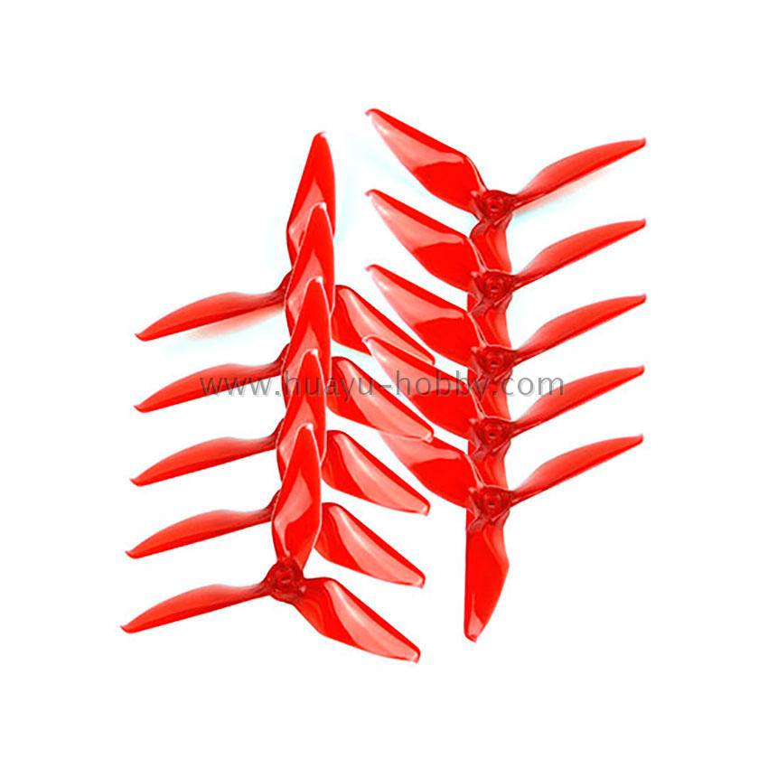 透明红色航拍穿越机遥控多旋翼