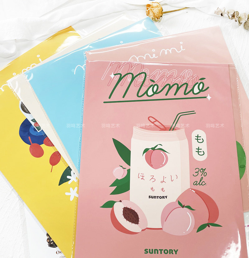 韩国ins风 小清新插画装饰艺术画心 甜品咖啡店推荐拍照道具海报