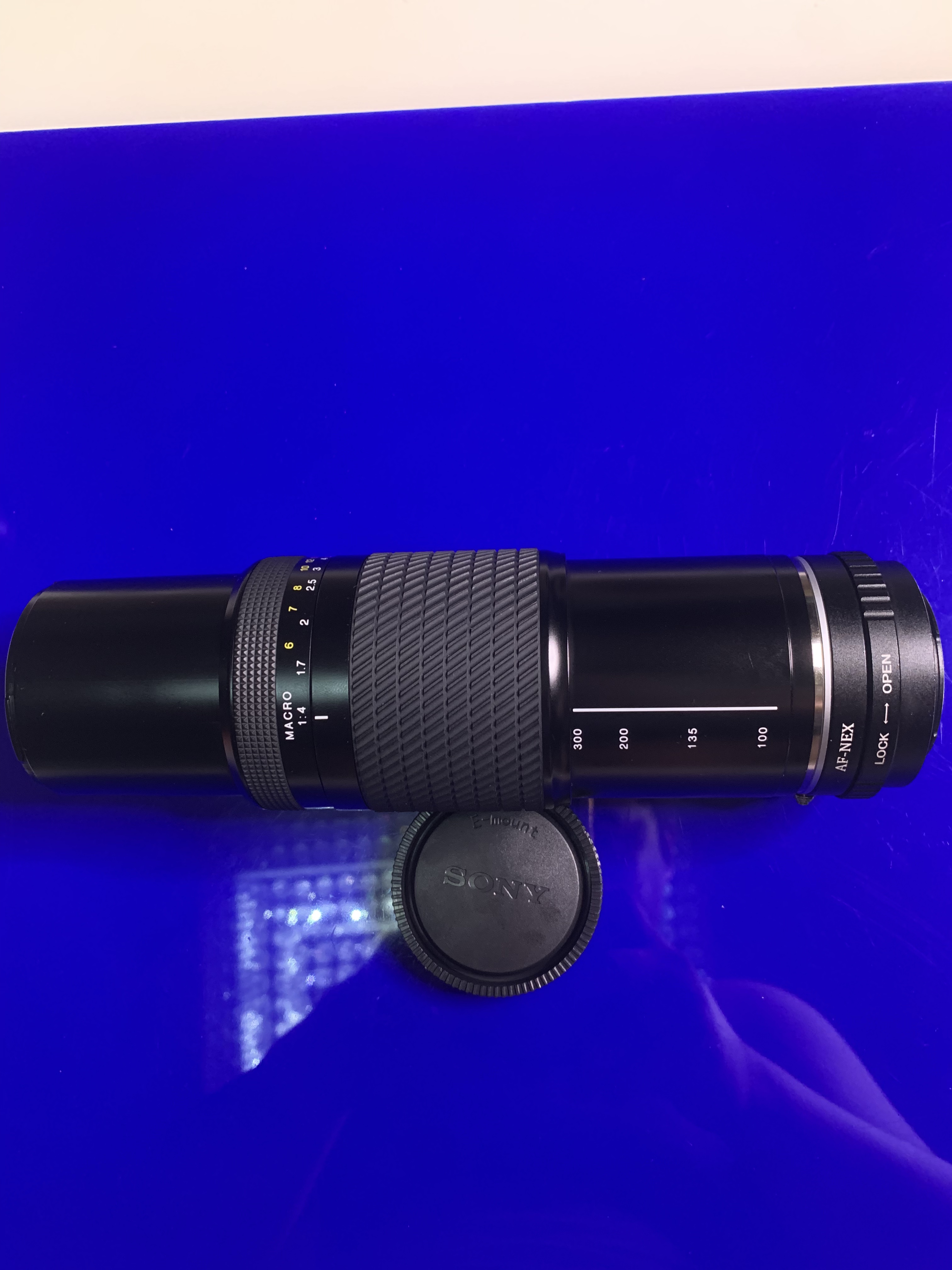 索尼微单E口a7 适用图丽100-300mm/5.6-6.7长焦镜头 拍鸟拍月微距
