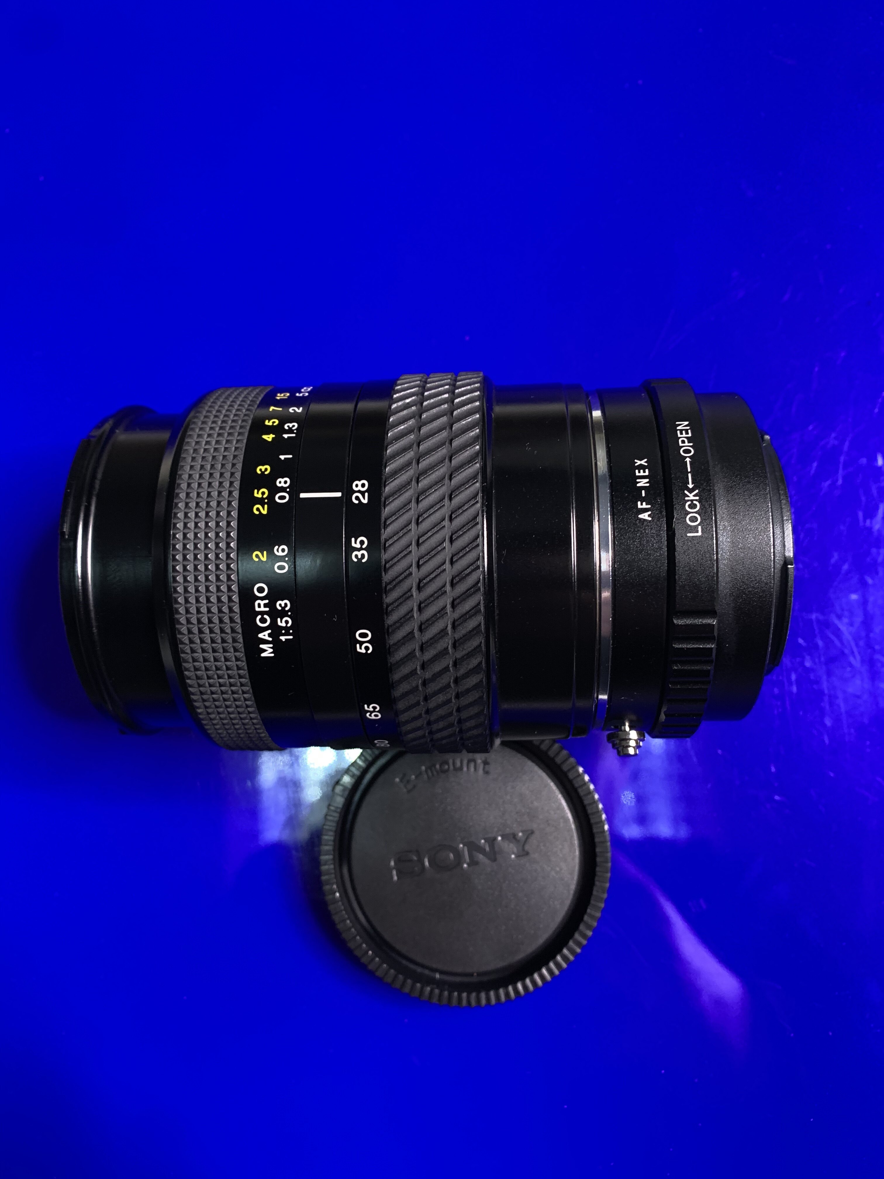 适用于索尼微单Ea7NEX 图丽28-80mm/3.5-5.6广角镜头风景旅游微距