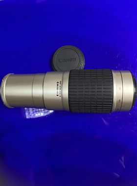 佳能EF口 COSINA100-300mm/5.6-6.7长焦自动镜头蔡司镜片升级银头