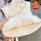 小红书爆款 2025秋冬羽绒棉马甲女加绒马夹保暖短款 背心穿百搭内胆