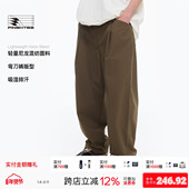 PINSKTBS「阔腿裤 男 长裤 」春季 复古休闲宽松三防单褶阔腿工装