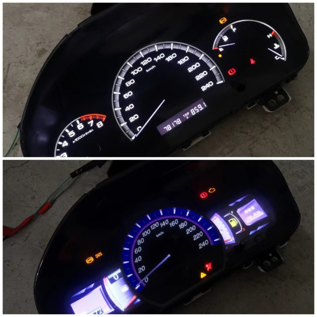 适用于比亚迪f6s6仪表盘总成组合仪表里程表车速表转速表总成