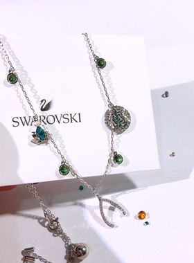 施华20年款银色礼物项链