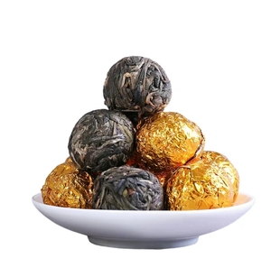 2020年野人山古树龙珠生茶887DBV112HY-30颗*1份