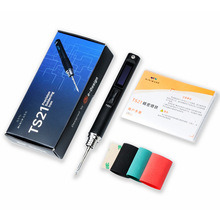 TS21 智能电烙铁miniware便携精密烙铁 控温家用小型维修专用焊接