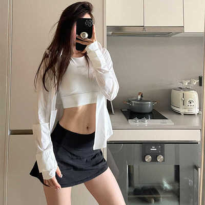 【现货秒发】同款Pace Rival瑜伽网球裙显身材比例巨好显腿长