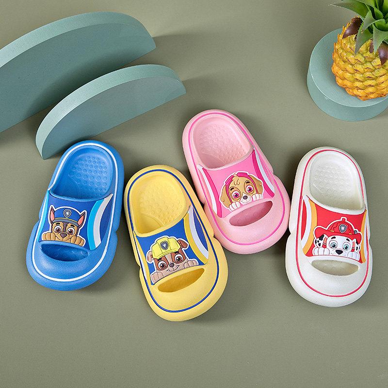 汪汪队拖鞋儿童洞洞鞋男女童夏季凉拖包头幼儿小孩防滑软底沙滩鞋
