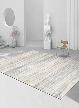 跨境土耳其风格客厅地毯现代北欧侘寂风灰色卧室床边毯ins茶几垫