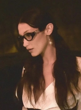 欧美风黑色粗框多边形近视眼镜时尚个性装饰ins风素颜神器防蓝光