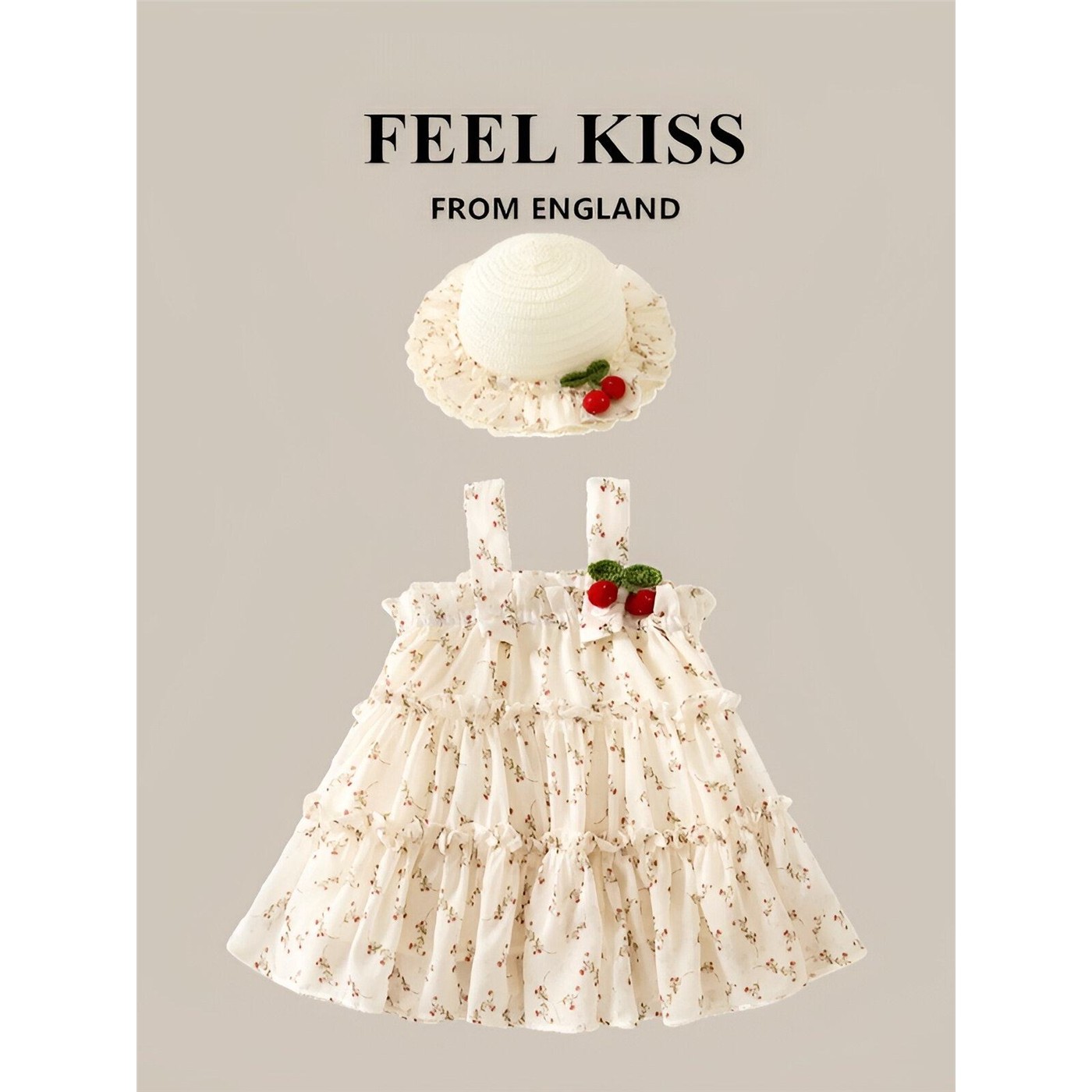 英国FeelKiss女童洋装夏