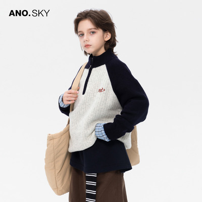 anothersky男童秋冬加厚