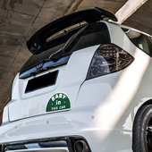 原创港风汽车BABYINCAR车内有宝宝MAMA个性 磁吸防水无痕运吉贴纸