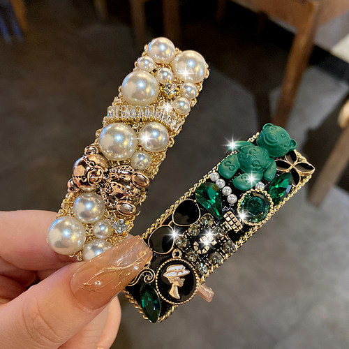 夹子头饰发夹后脑勺头饰