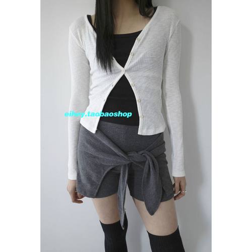 eihey诶嘿不规则显瘦短裤裤子