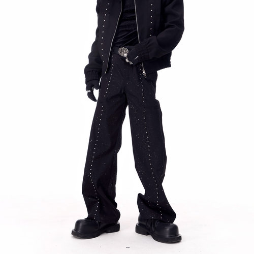 牧羊帅四季款百搭休闲直筒西裤