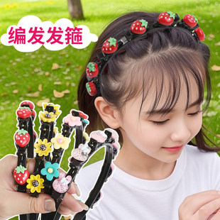 儿童发箍编发神器可爱女童刘海碎发卡宝宝头箍不伤发女孩洋气发饰