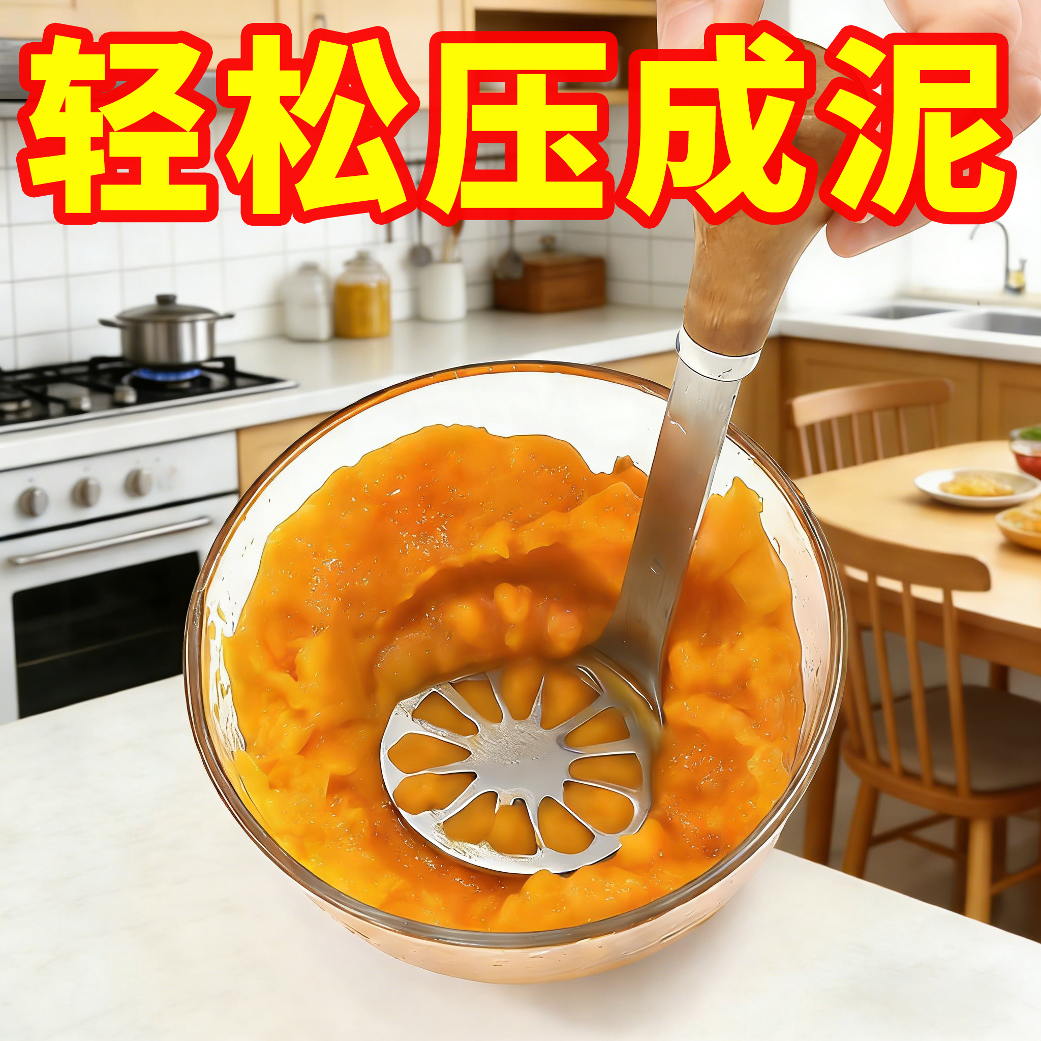 不锈钢迷你小熊压泥器芋泥土豆紫薯泥牛油果捣碎器宝宝辅食工具,厨房/烹饪用具,手用捣泥器,淘宝优惠券,粉丝福利购,淘宝优惠卷