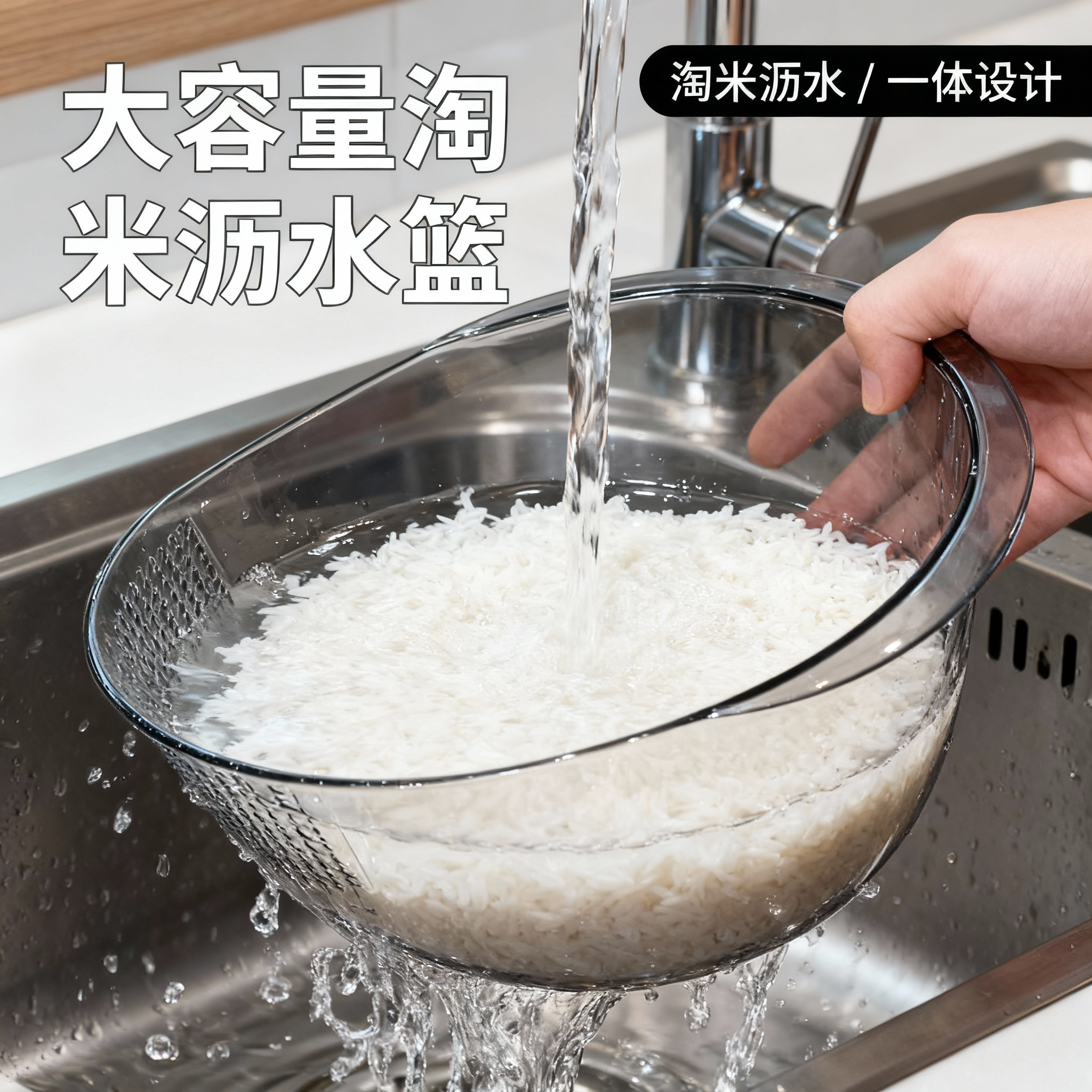 斜坡洗菜盆沥水篮厨房家用大容量洗米滤水篮多功能洗水果淘米神器,餐饮具,果盆/果盘/果篮,淘宝优惠券,粉丝福利购,淘宝优惠卷