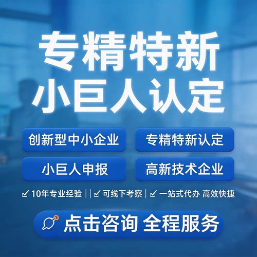 高新认定专精特新申请 创新型企业条件评估代办