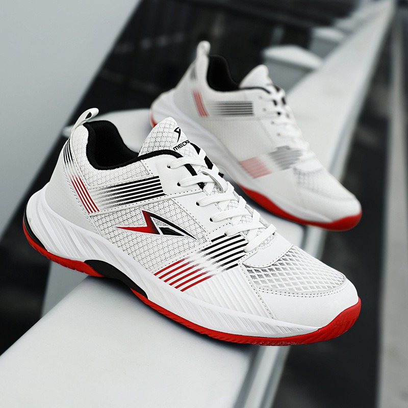 新款男女专业羽毛球鞋透气耐磨轻便减震训练用网球运动鞋乒乓球鞋