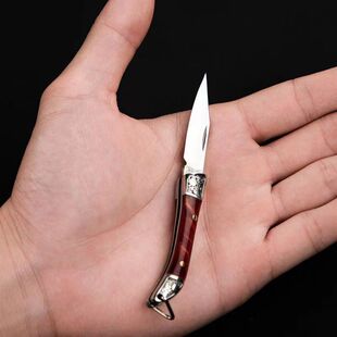 锋利的小刀折叠随身创意小号开刃迷你小刀开快递多功能可挂钥匙扣