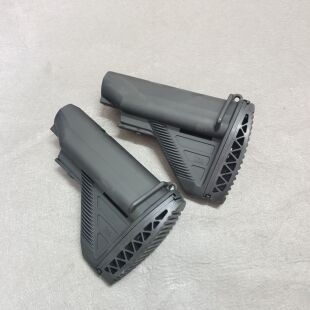 ATM电动回趟hk416尼龙面包拖Hk经典司骏416d尼龙电池仓后拖件