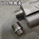 P320电动udl消音转接头外观改装 战术配件金属14逆牙激光M17转接器