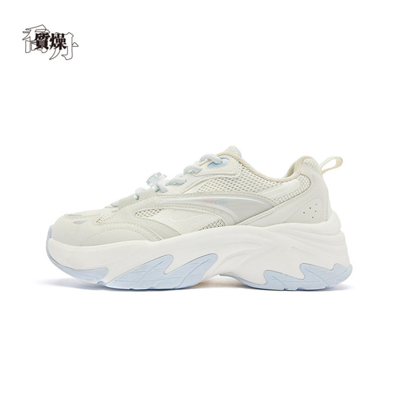 乔丹夏季休闲增高老爹鞋女