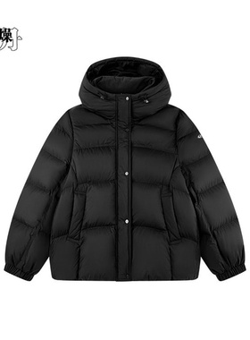 乔丹羽绒服女2025新款冬季保暖加厚面包服短款外套QDLGM2254241B