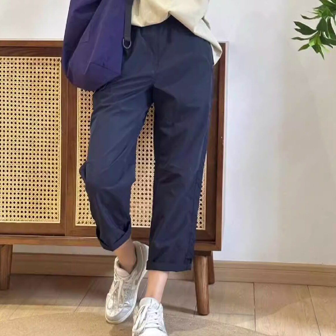 春夏女士运动休闲健身锥裤